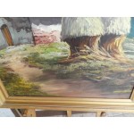 Голям картина масло на фазер Испания - 3667